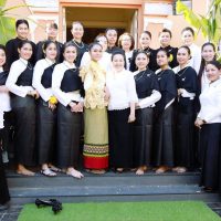 The Annual Worship for Sirodom Pagoda, Khon Kaen International Silk Festival - 16th February 2017 The Annual Worship for Sirodom Pagoda, Khon Kaen International Silk Festival