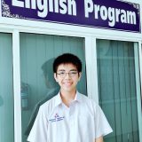 First Place - Impromptu Speech Lower Secondary Level with 87.33% Shawanwit Poomsa-ad (Bonus)