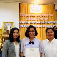 Congratulations Ms. Ranchita Rojanakit (Bell) of M3/14 EP-KKW Congratulations Ms. Ranchita Rojanakit (Bell) of M3/14 EP-KKW